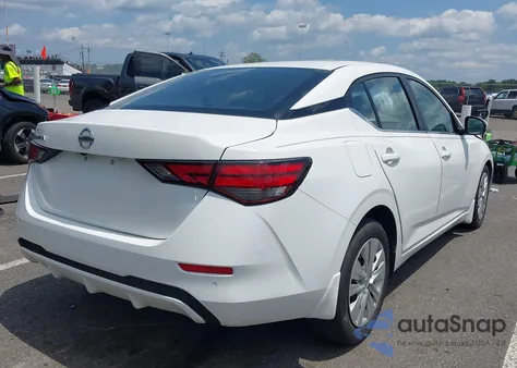 2020 Nissan Sentra S Xtronic Cvt из США, поврежденный, VIN 3N1AB8BV8LY215550